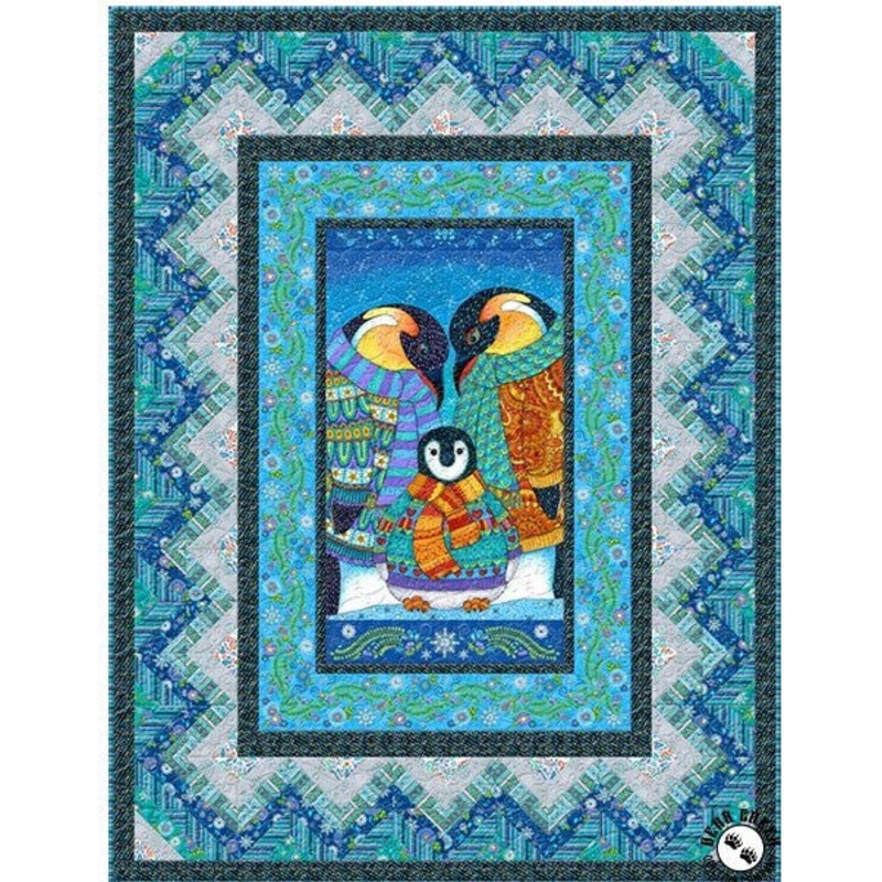 Arctic Wonderland Penguin CLA11110234Q Quilt Blanket
