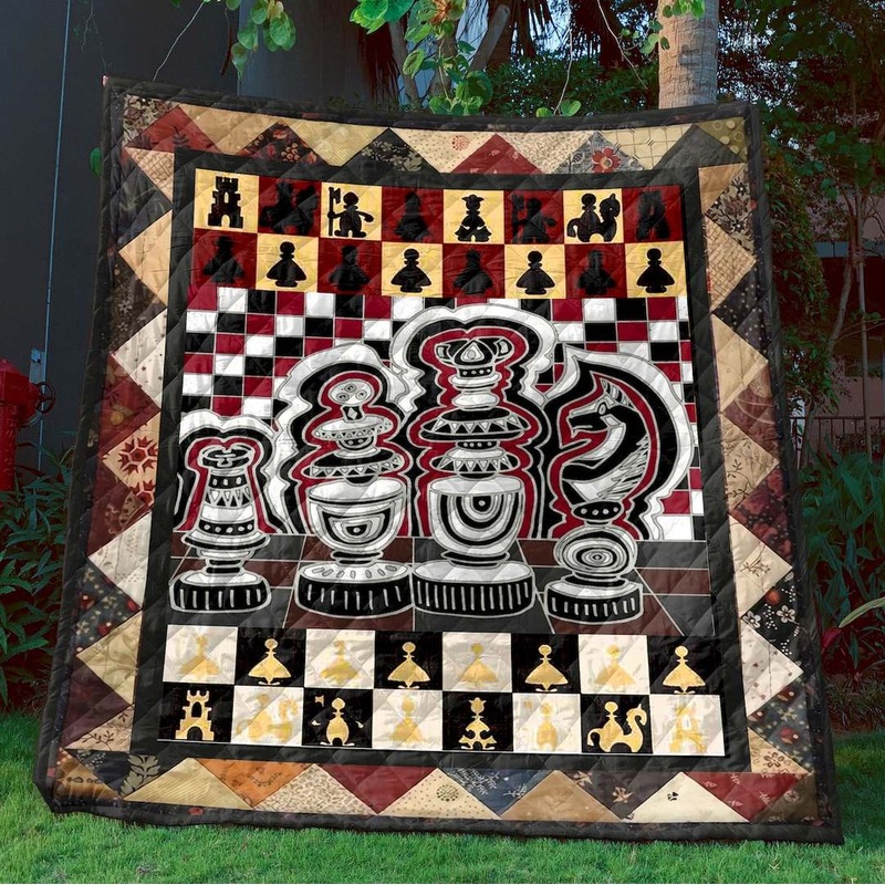 Art Of Chess CLD180674 Quilt Blanket