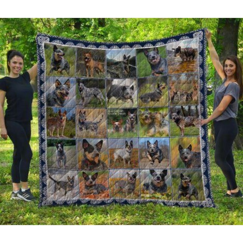 Australian Cattle Dog CL20110032MDQ Quilt Blanket