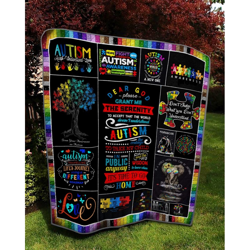 Autism TD14110271 Quilt Blanket
