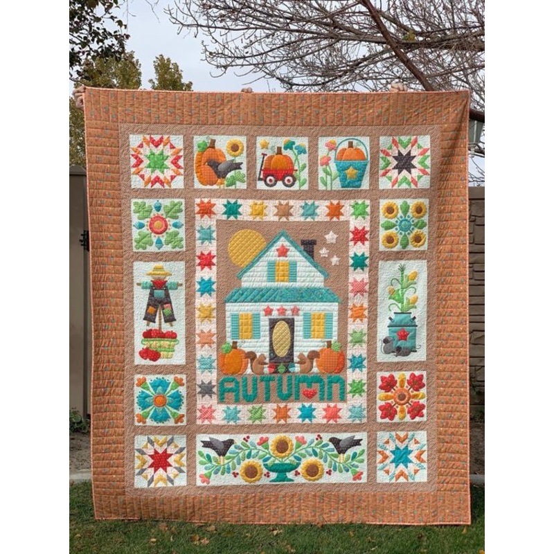 Autumn CLA0710012Q Quilt Blanket