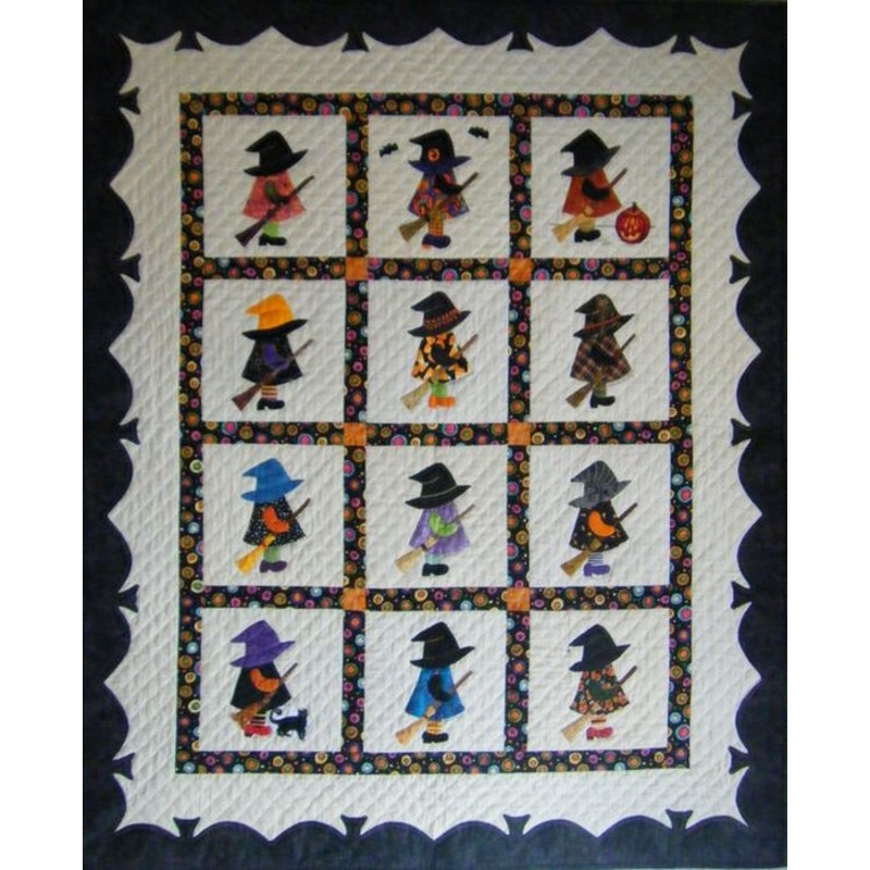 Baby Witch CLA1410055Q Quilt Blanket