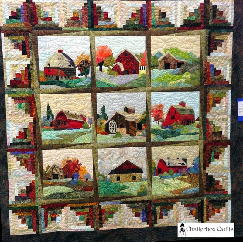 Barn House CLM0711014 Quilt Blanket