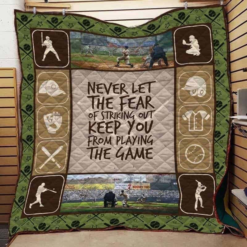 Baseball CLA1610033Q Quilt Blanket