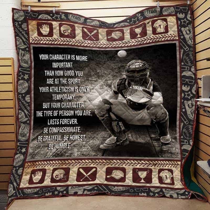 Baseball CLA1610040Q Quilt Blanket