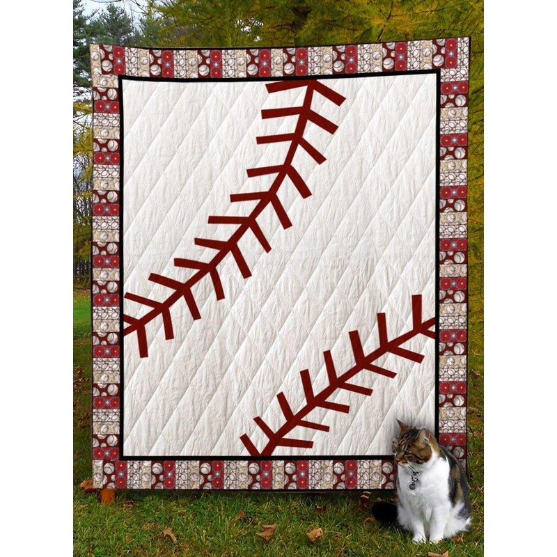 Baseball CLA2910021Q Quilt Blanket