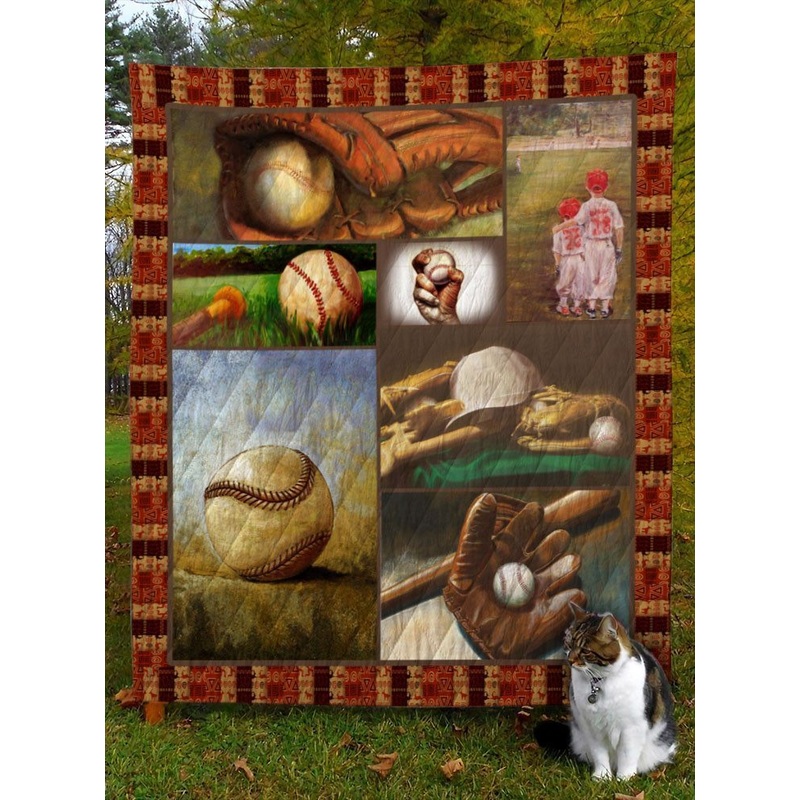 Baseball D8038 Quilt Blanket