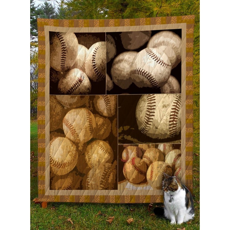 Baseball D8042 Quilt Blanket