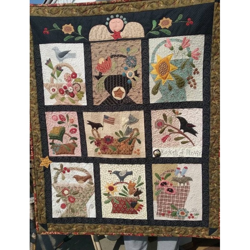 Basket CLT0211013H Quilt Blanket