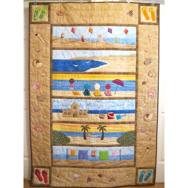 Beach CLM2011044 Quilt Blanket