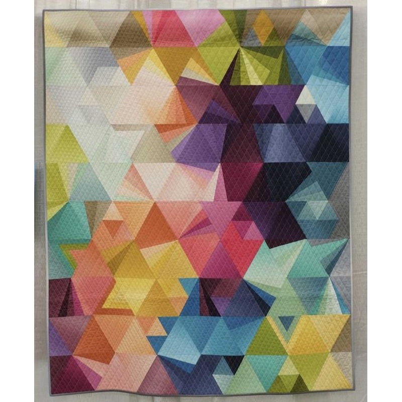 Abstract CLA1410029Q Quilt Blanket