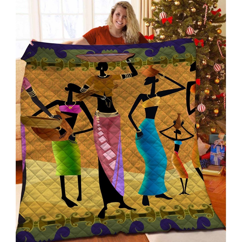 African Black Women CLH3012034Q Quilt Blanket