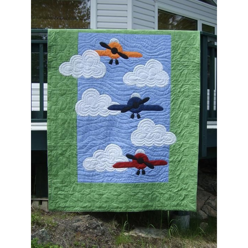 Airplane CLA190651 Quilt Blanket