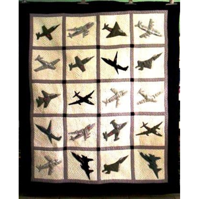 Airplane CLA250617 Quilt Blanket