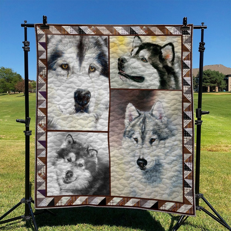 Alaskan Malamute YH3110032 Quilt Blanket