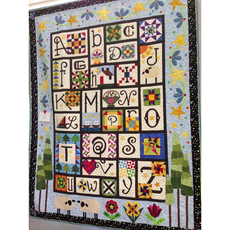 Alphabet CLM2511017 Quilt Blanket