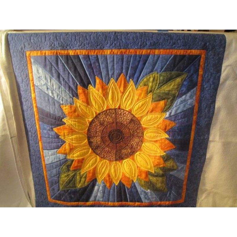 Sunflower CLA1010512Q Quilt Blanket