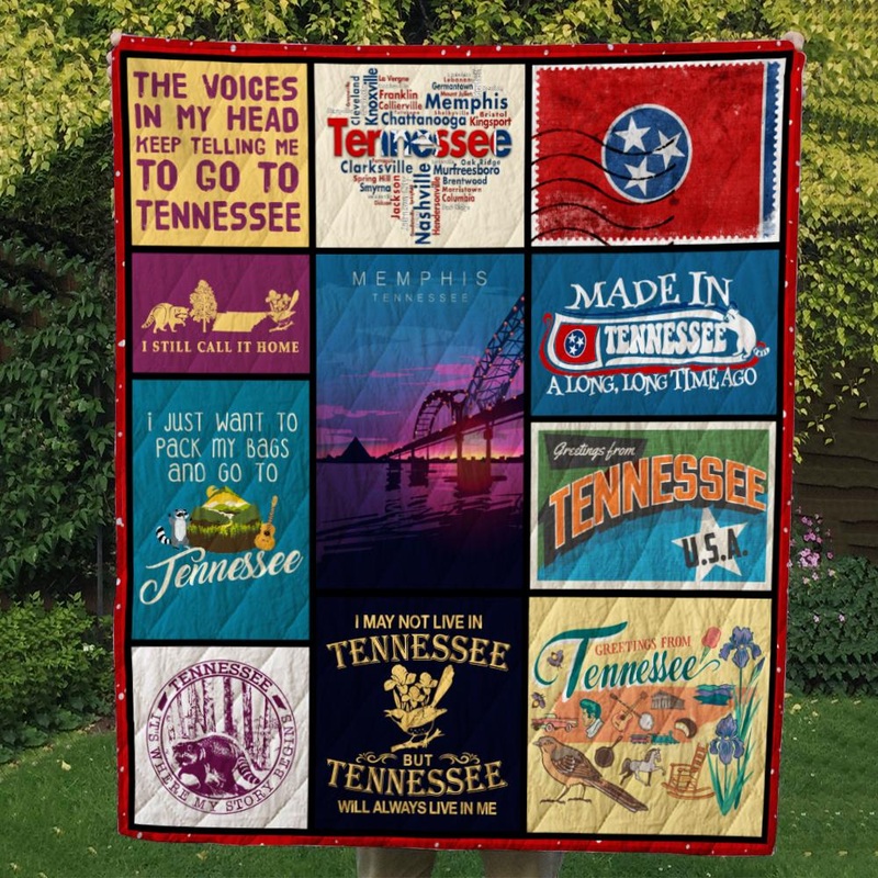 Tennessee CL14100471MDQ Quilt Blanket