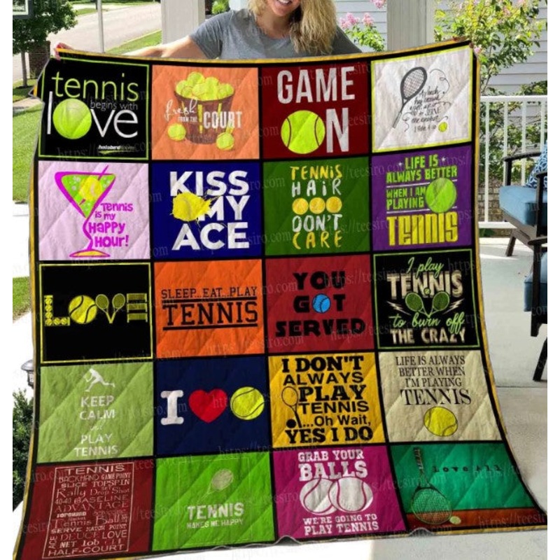 Tennis Ace CLT0611240H Quilt Blanket