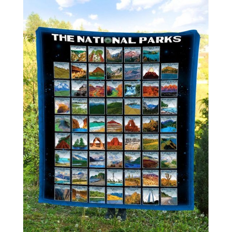 The National Parks CL05120365MDQ Quilt Blanket