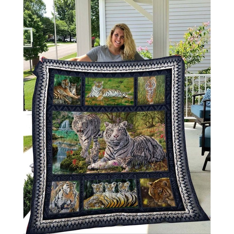 Tiger Beautiful Tiger Blanket CLA31100984Q Quilt Blanket