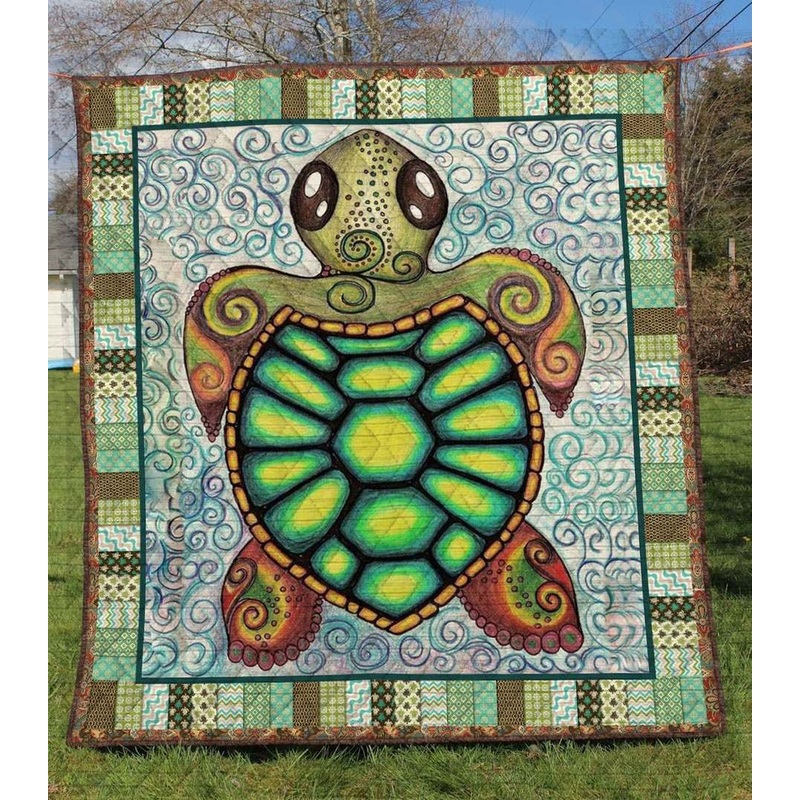 Turtle LI190702A TBG Quilt Blanket