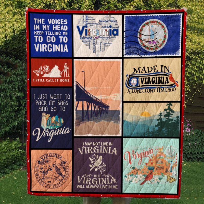 Virginia CL14100538MDQ Quilt Blanket