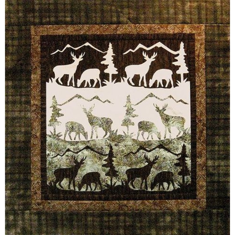 Wildlife CLA1410610Q Quilt Blanket