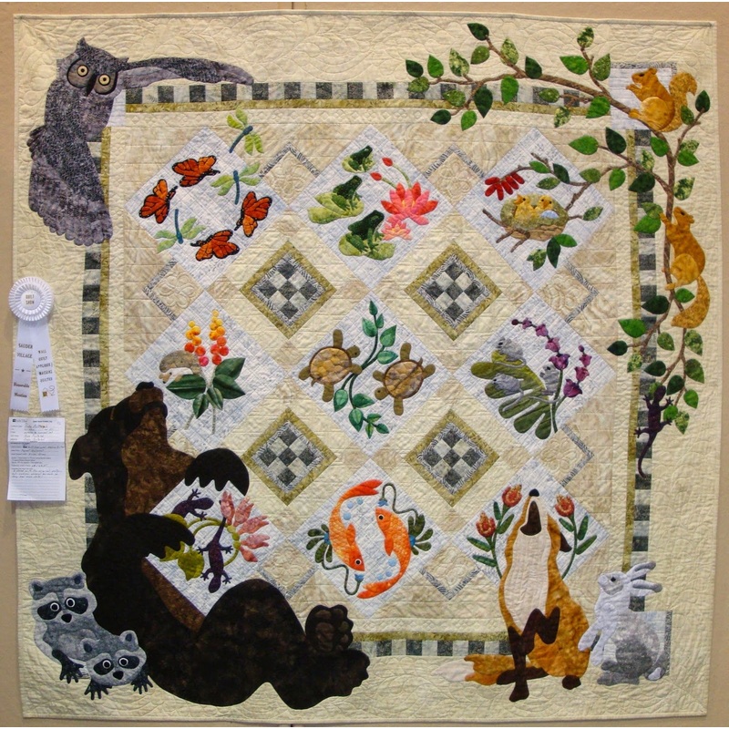 Woodland Animals CLM0711500 Quilt Blanket