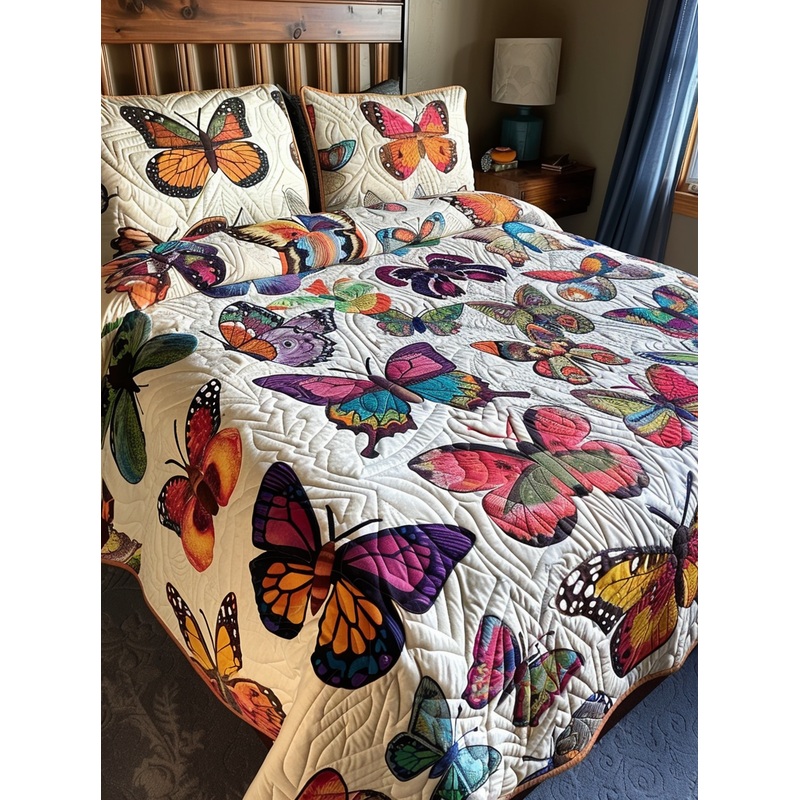 Butterfly TAI251124118 Quilt Bedding Set