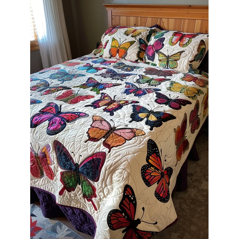 Butterfly TAI251124119 Quilt Bedding Set