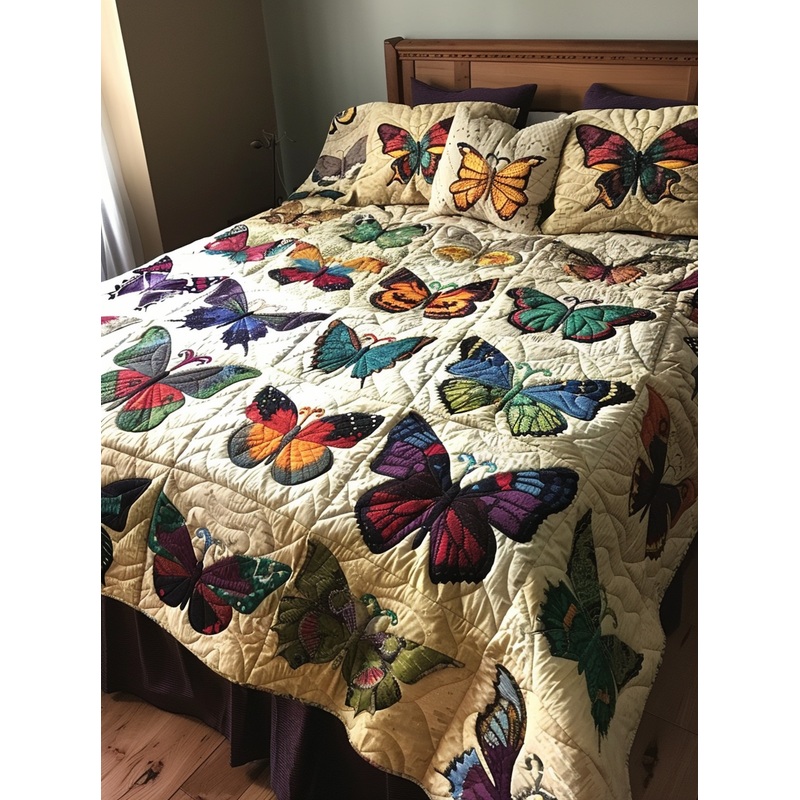 Butterfly TAI251124124 Quilt Bedding Set