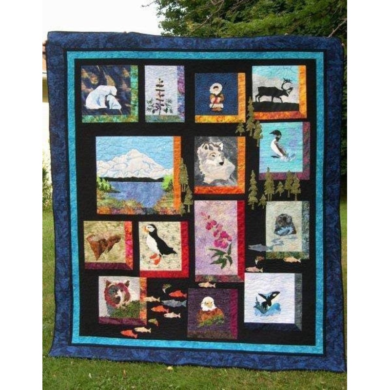 Alaska CLM240606 Quilt Blanket