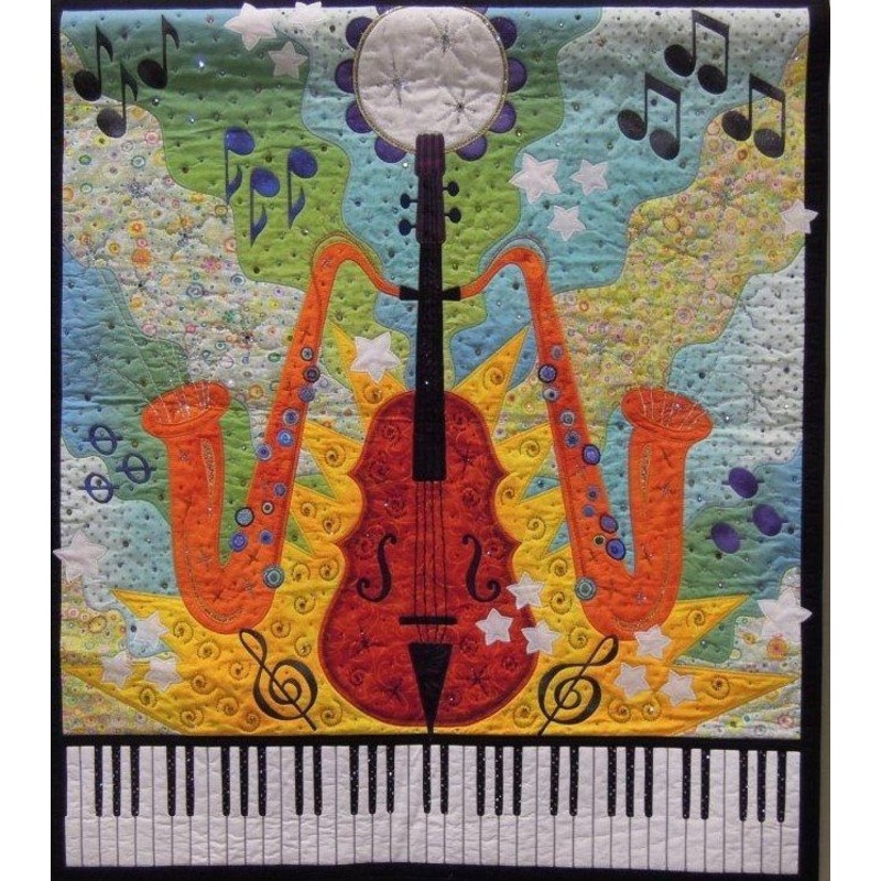 All That Jazz CLA08110023Q Quilt Blanket