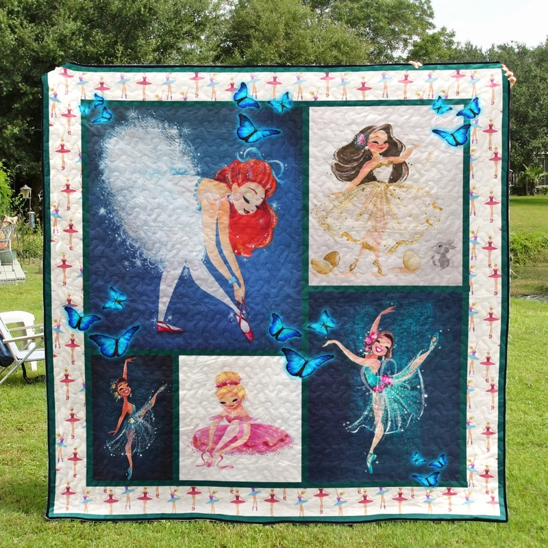 Ballet Dancer CLD20703 Quilt Blanket
