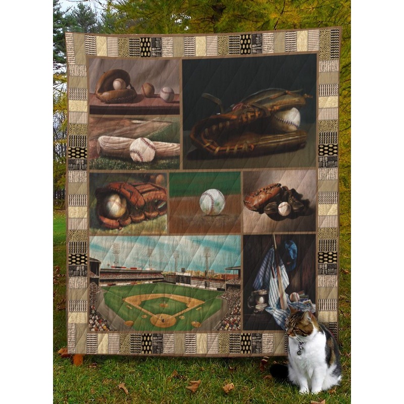 Baseball D8043 Quilt Blanket