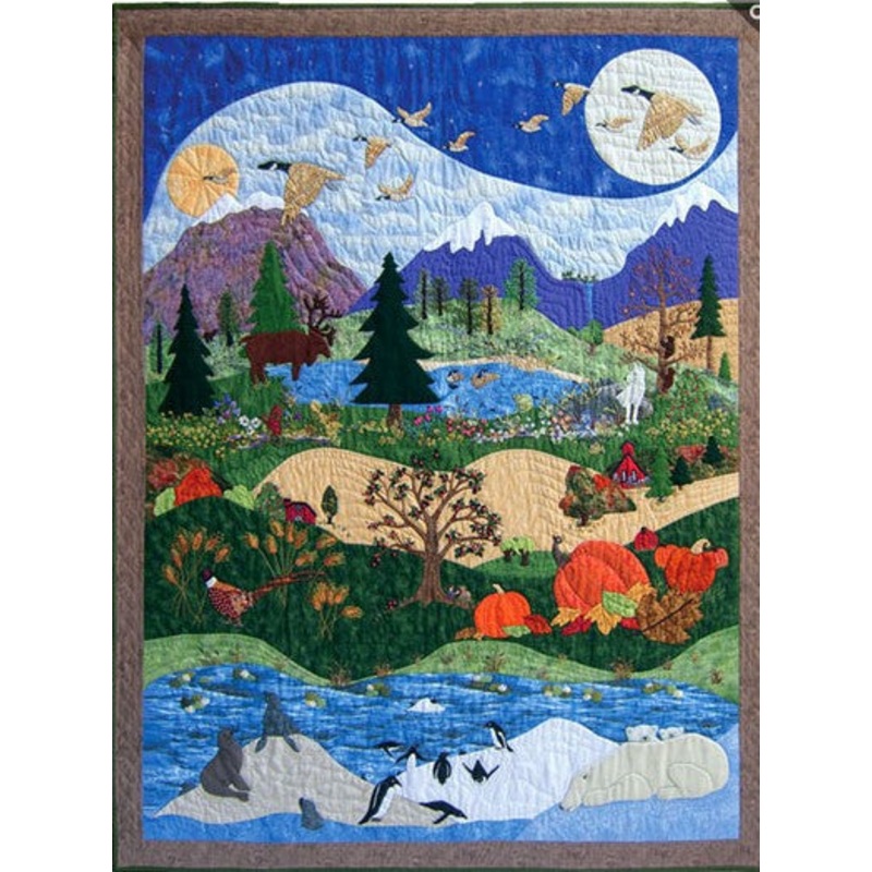 Beautiful Landscape CLT0411011H Quilt Blanket