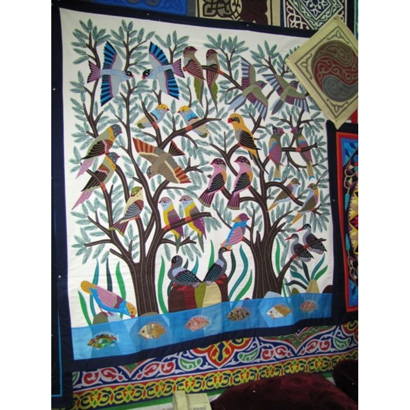 Bird Garden CLA1010104Q Quilt Blanket