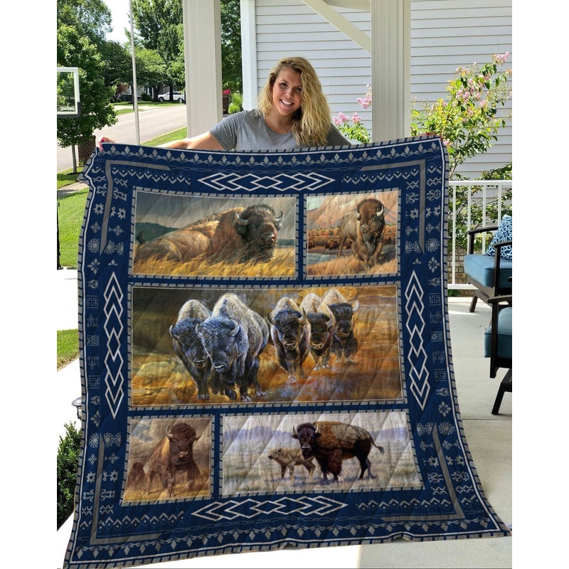 Bison Bison CLH1611247Q Quilt Blanket