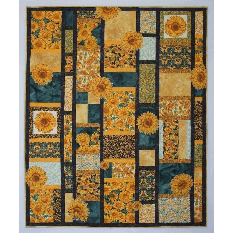 Sunflower CLM250650 Quilt Blanket
