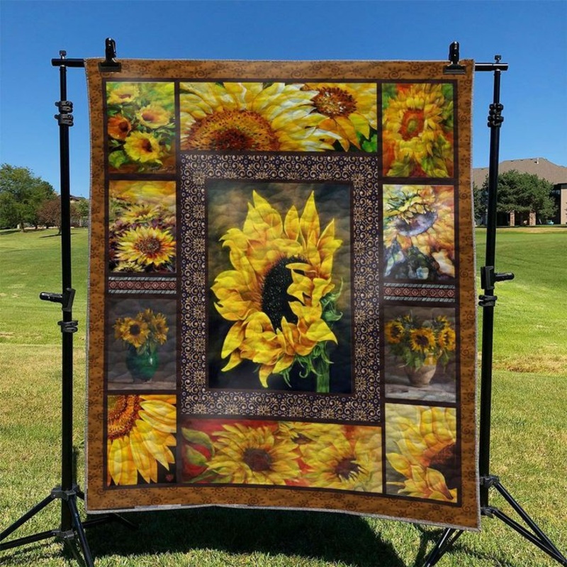 Sunflower TD2809850 Quilt Blanket
