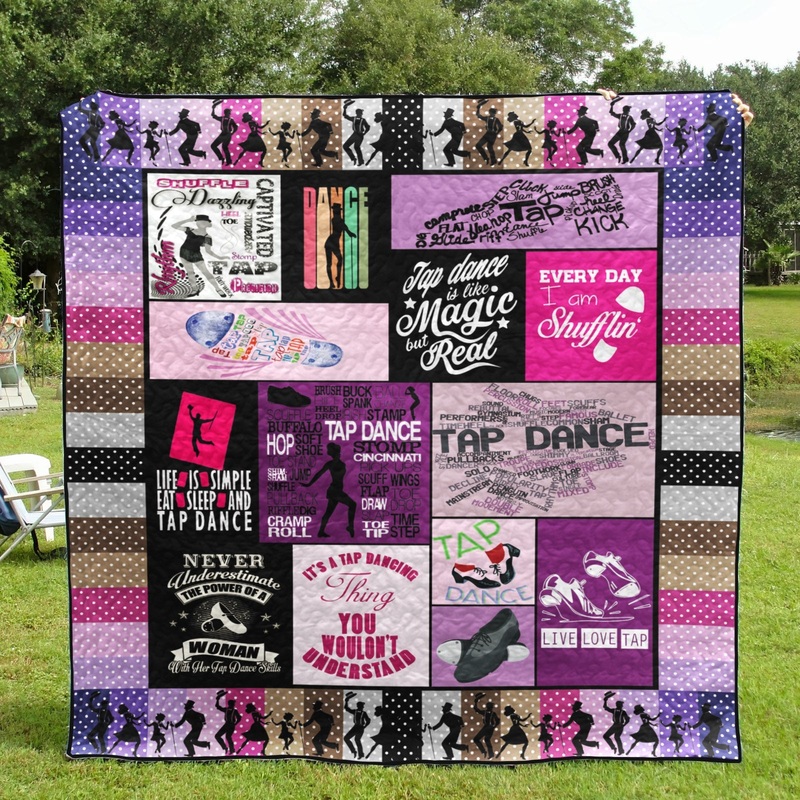 Tap Dance CLT170665 Quilt Blanket