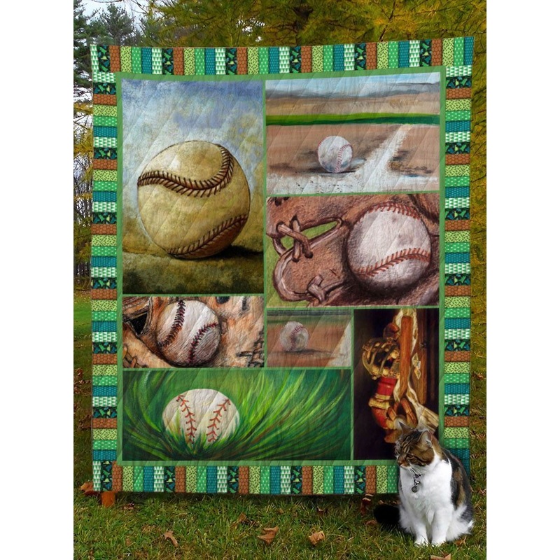 Baseball D8045 Quilt Blanket