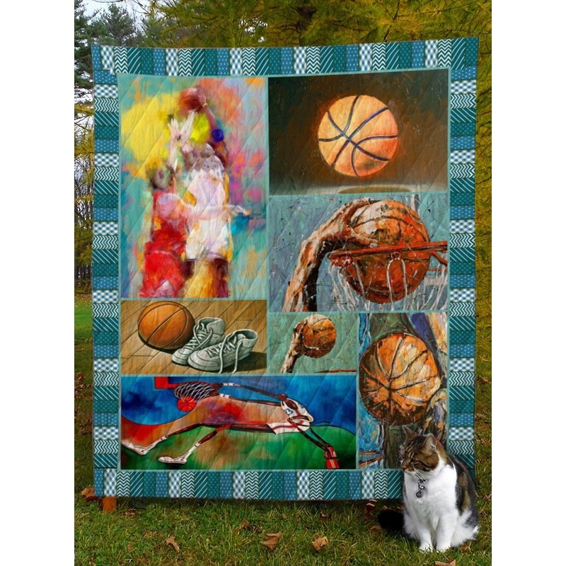 Basketball D8047 Quilt Blanket
