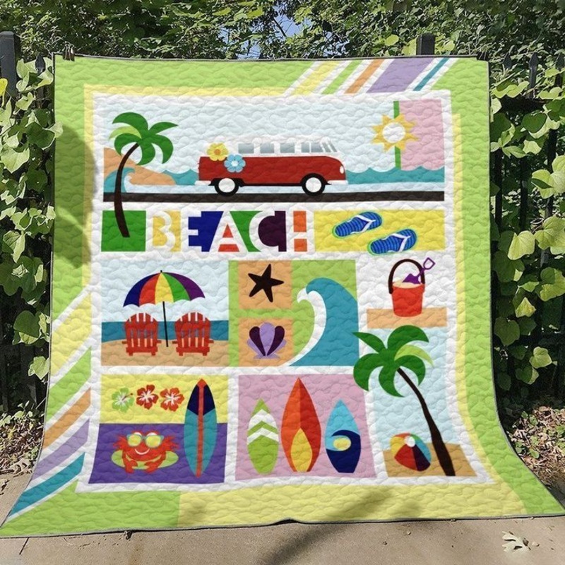 Beach HM270602 Quilt Blanket