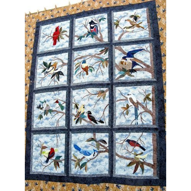 Bird CLA250635 Quilt Blanket