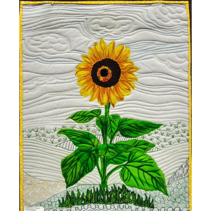 Sunflower CLA2410492Q Quilt Blanket