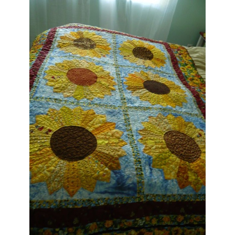 Sunflower CLM0910186 Quilt Blanket