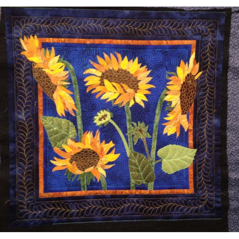 Sunflower CLM290647 Quilt Blanket