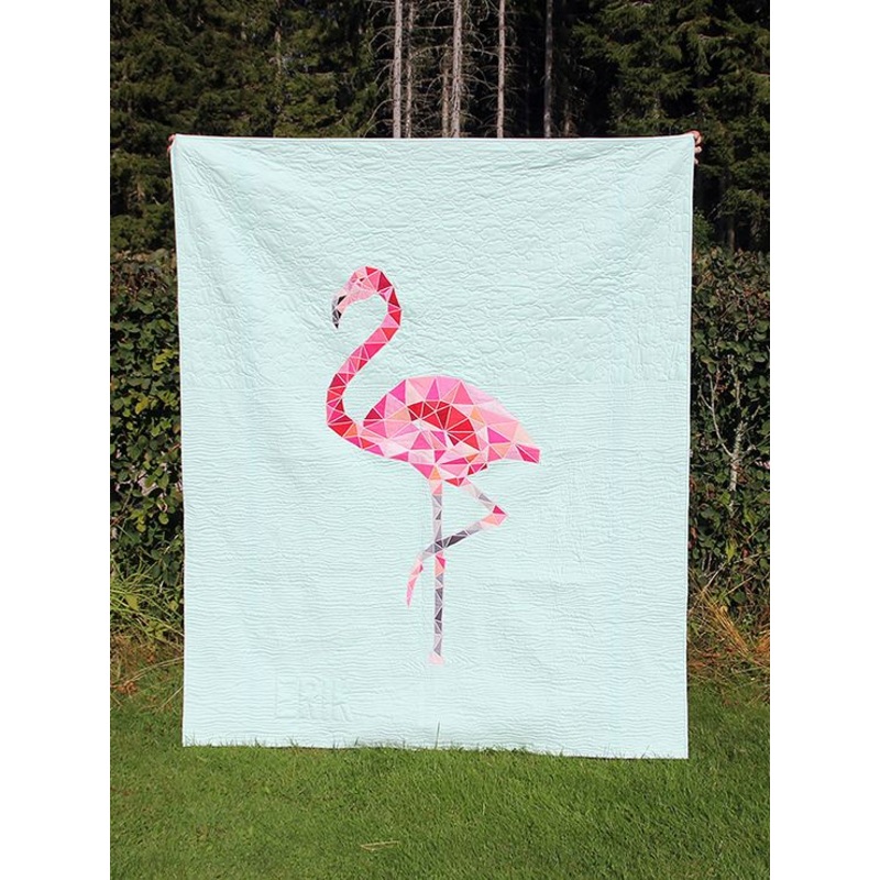 The Flamingo CLA1210338Q Quilt Blanket